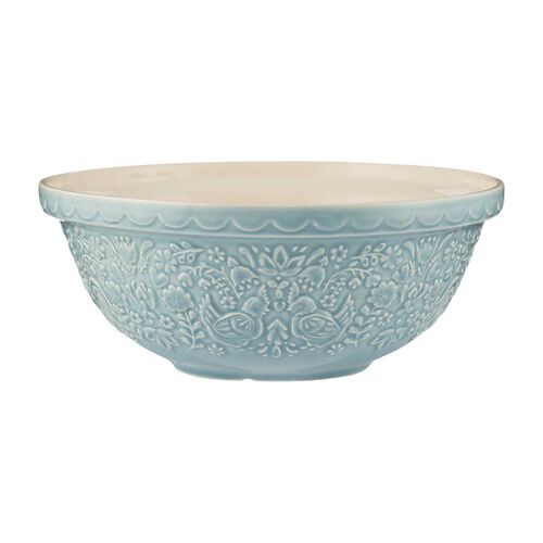 Mason Cash Home To Roost Mixing Bowl 26cm - Blue Hen